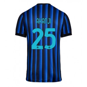 Fotbalové Dres Inter Milan Manuel Akanji #25 Domácí Oblečení 2025-26 Krátký Rukáv